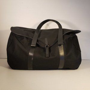 GIORGIO ARMANI black bag duffle travel duffel minimal maximize large big…